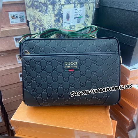tas selempang pria gucci original
